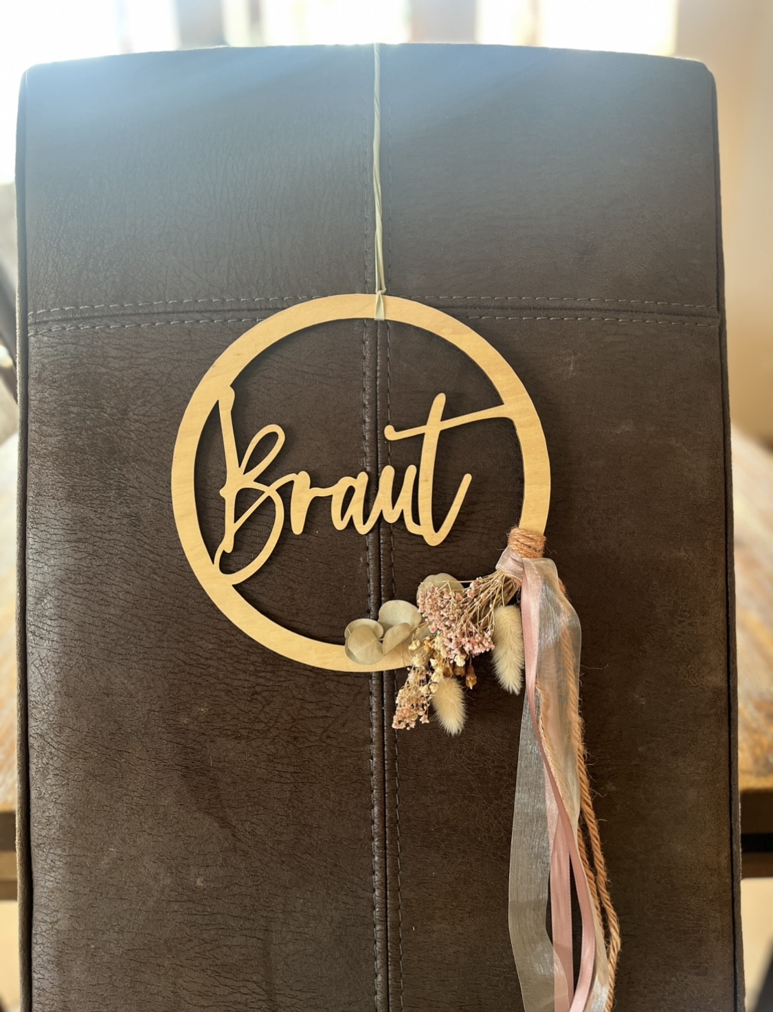 Braut Stuhlanhänger